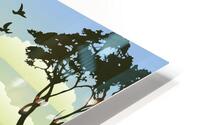 Beautiful sunset HD Metal print
