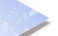 Snowy Winter Landscape HD Metal print