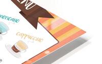 Coffee menu HD Metal print