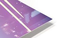 Purple Landscape HD Metal print