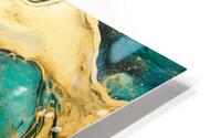Multicolored  marble design HD Metal print