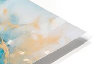 Abstract Multicolored marble design HD Metal print