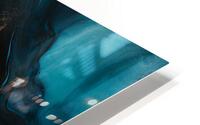  Multicolored marble style HD Metal print