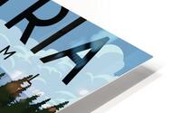 Austria Krimml  HD Metal print