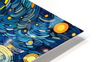 Starry Night Sky  HD Metal print