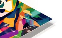 Abstract Tiger face HD Metal print