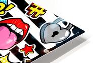 Comic stylec HD Metal print