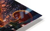 Futuristic psychedelic harmo HD Metal print