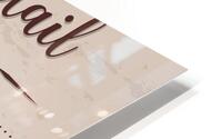 Mock tail menu. b HD Metal print