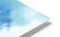 Watercolour landscape background   HD Metal print