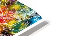 Berlin Germany City Map HD Metal print