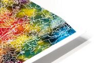 Kathmandu Nepal Map HD Metal print