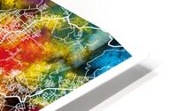 Douala Cameroon City Map HD Metal print