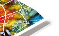Munich Germany City Map HD Metal print