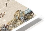Queens New York Map HD Metal print