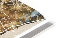 Valencia Spain Map HD Metal print