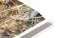 Milan Italy Map HD Metal print