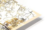 Dhaka City Map HD Metal print