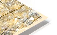 Tokyo City Map HD Metal print