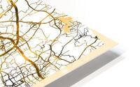 Nanjing City Map HD Metal print
