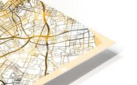 Suzhou City Map HD Metal print