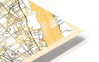 Changzhou City Map HD Metal print