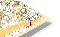 Chattogram City Map HD Metal print