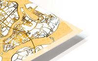 Haikou City Map HD Metal print
