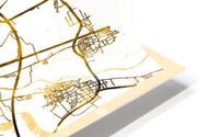 Munich Germany City Map HD Metal print