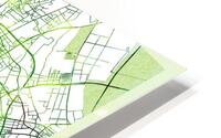 Ningbo China City Map HD Metal print