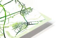 Munich Germany City Map HD Metal print