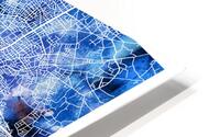 Antalya Turkiye City Map HD Metal print