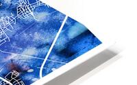 Sofia Bulgaria City Map HD Metal print
