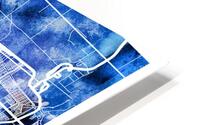 Mexicali Mexico City Map HD Metal print