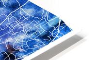 Rangpur Bangladesh City Map HD Metal print
