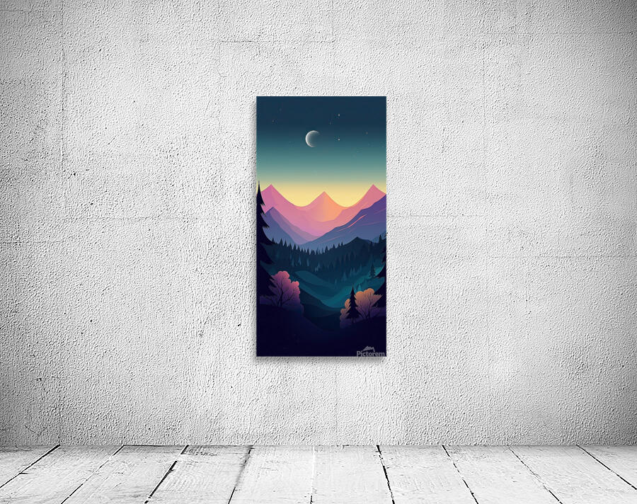 Abstract mountain background  Wall Preview