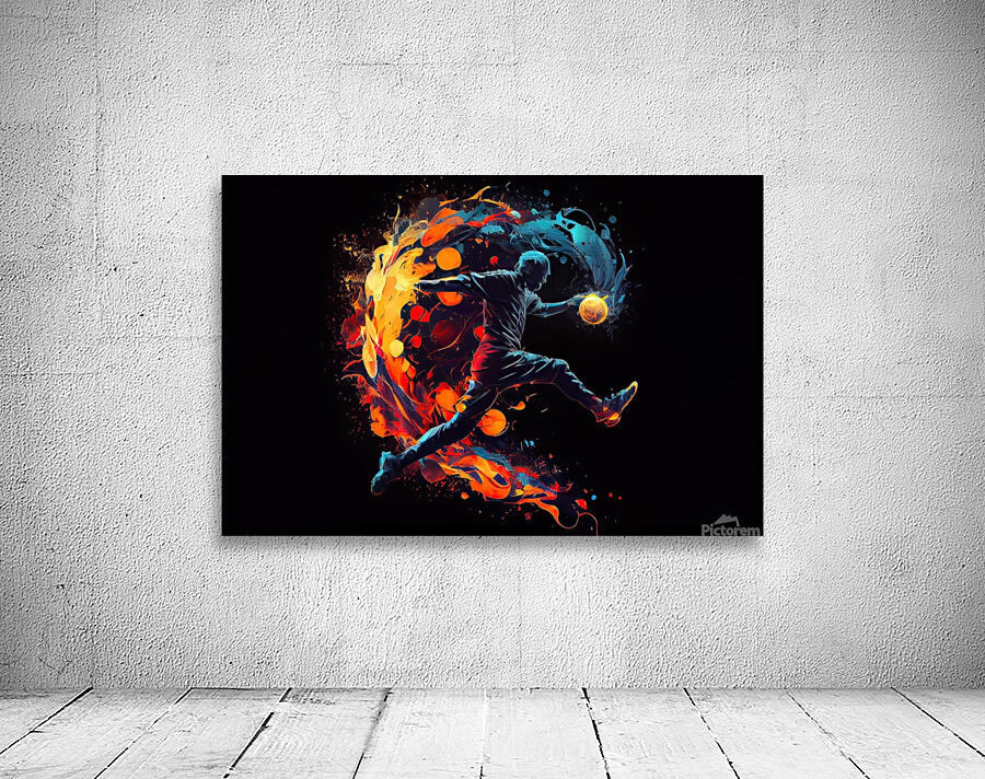 Soccer player Wall Preview