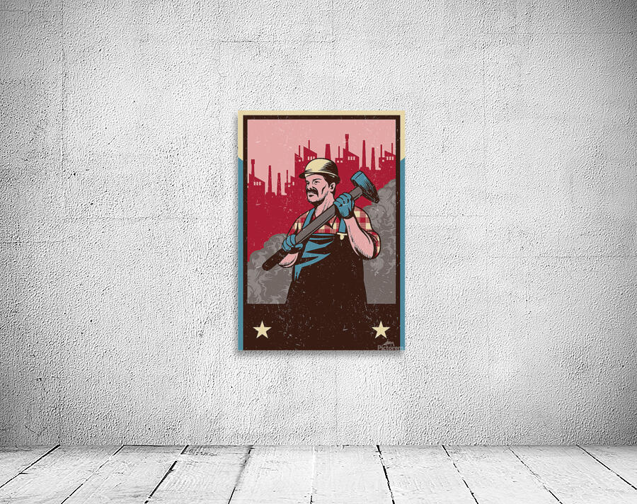  Labor Man Wall Preview