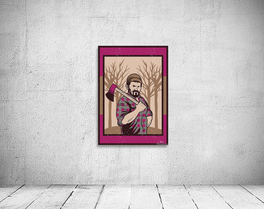  Axe man Wall Preview