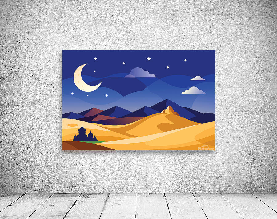 Starry night sky Wall Preview