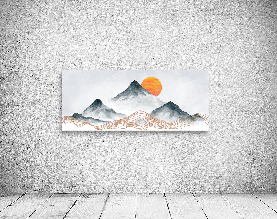 Blue Mountain Wall Preview