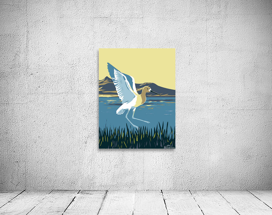  American Avocet Wall Preview