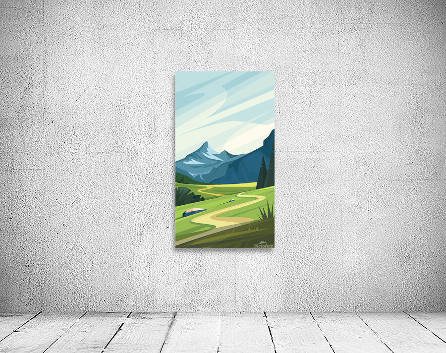 Mountain landscape Wall Preview