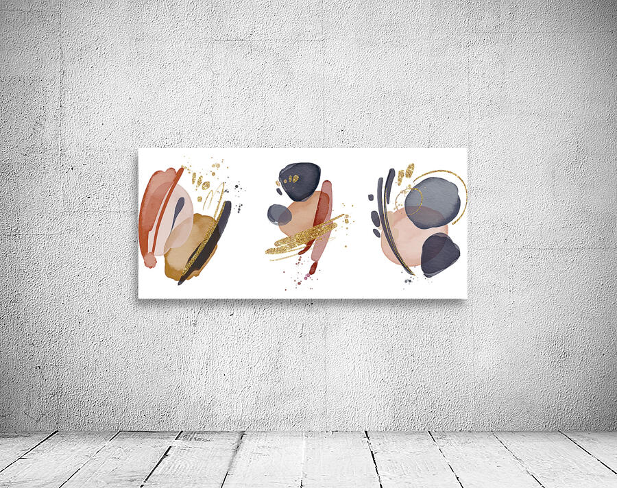 Abstract watercolor elements Wall Preview