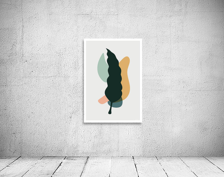 Abstract leaf design . c Wall Preview