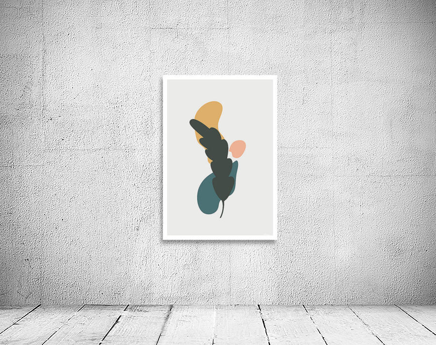 Abstract leaf design . a Wall Preview
