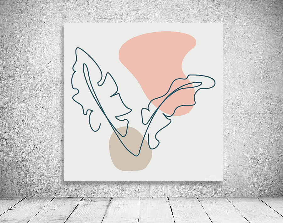  Golden leaf design. a Wall Preview