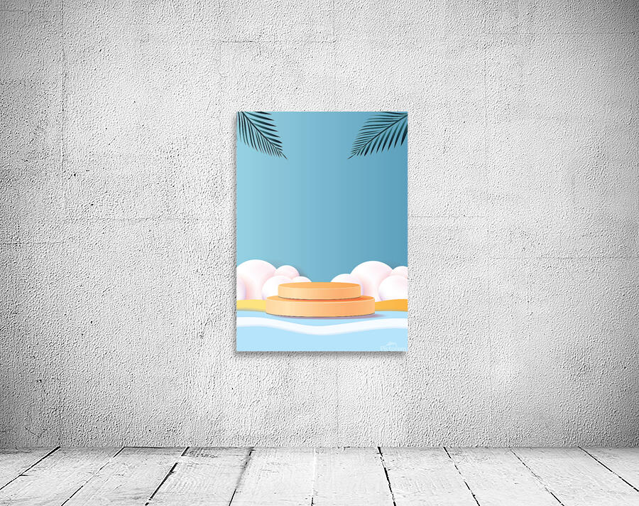 3d podium. b Wall Preview