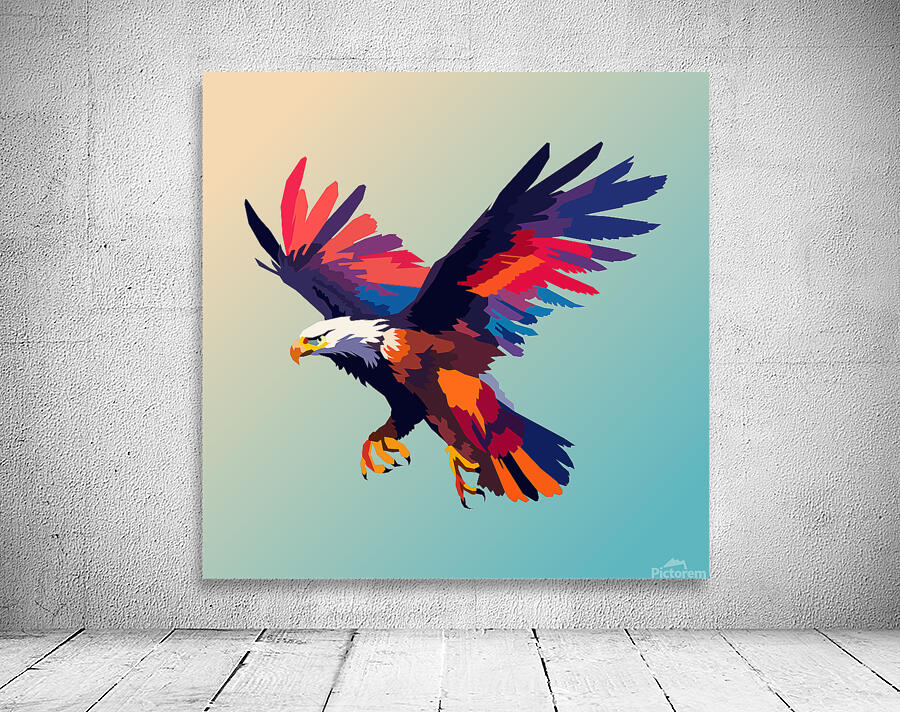 Flying eagle Wall Preview