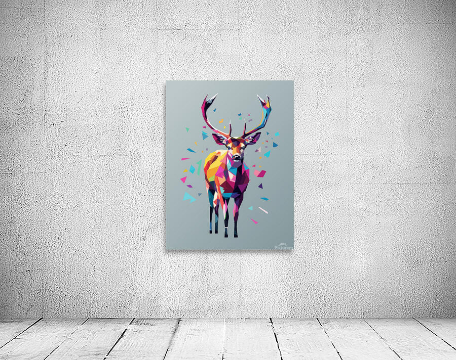 Deer pop art  Wall Preview